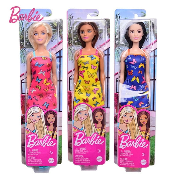 BARBIE Vestido Barbie sin manga para niña