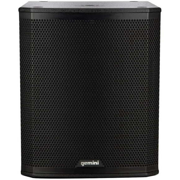 subwoofer activo zrxs18bt gemini 18 600w rms bluetooth clase d gemini subwoofer activo zrxs18bt gemini 18
