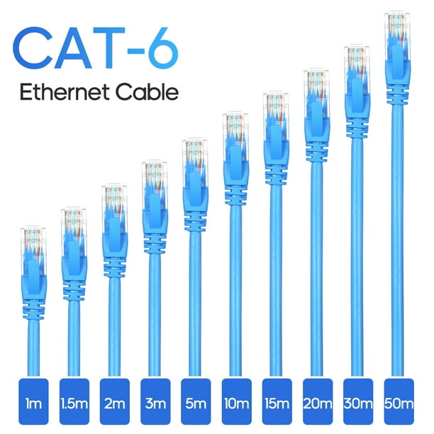 Cable Ethernet UTP CAT 6, de 20 m Steren Tienda en Líne