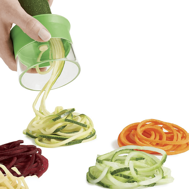 Cortador de Frutas y verduras en espiral SPIROMAT — Amo cocinar
