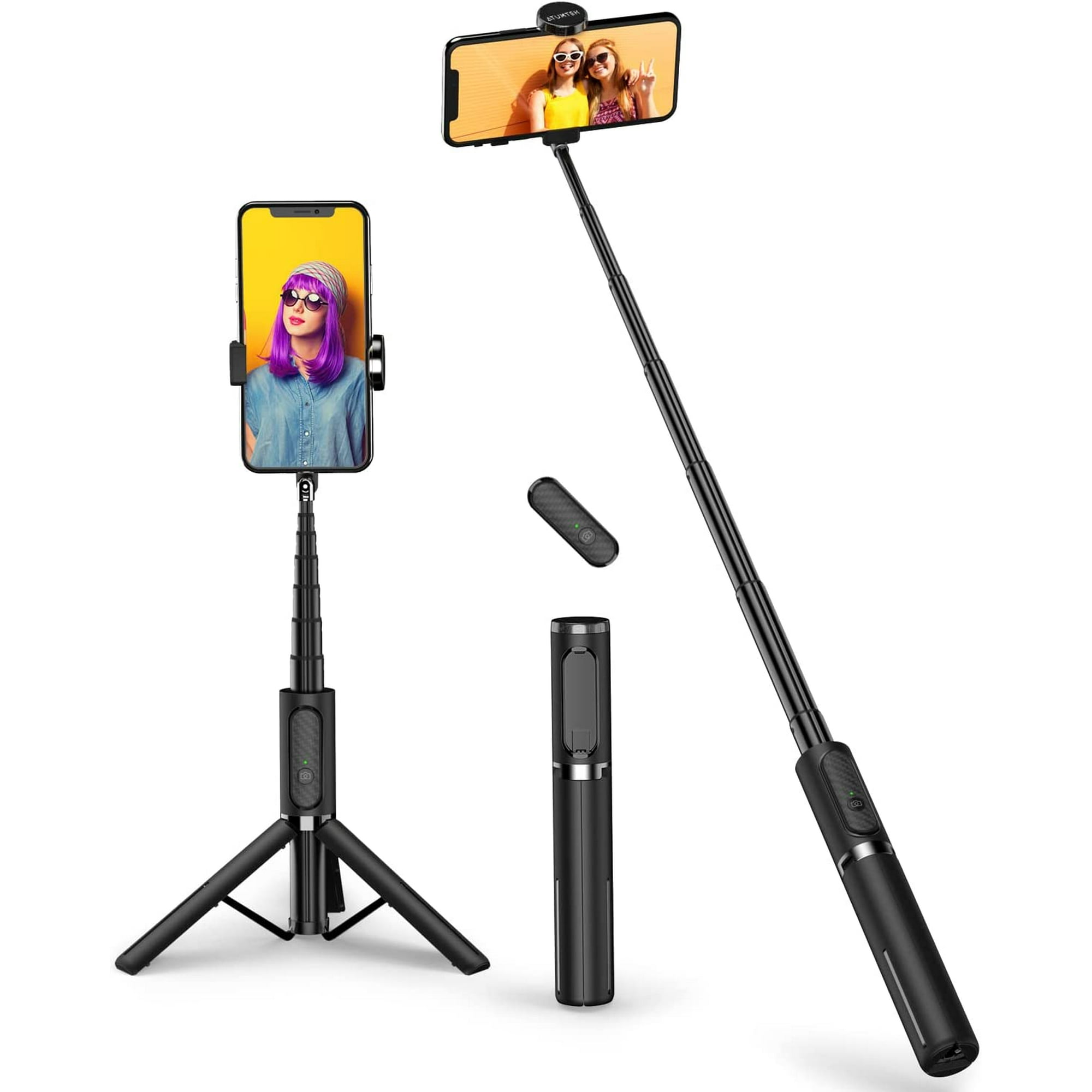 Palo Selfie Stick + Trípode + Bluetooth Extensible Tiktok