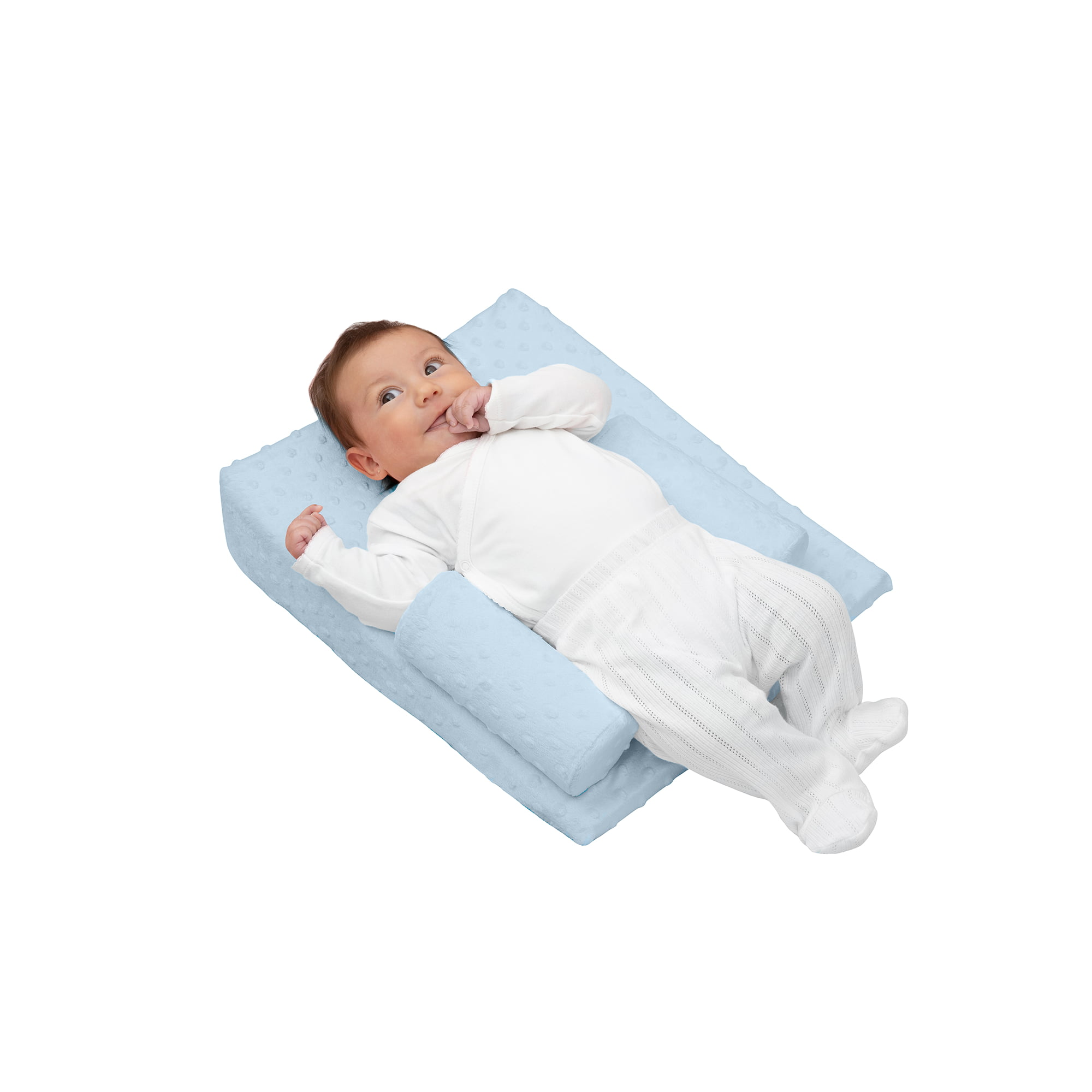 Almohada para bebé recién nacido, colchón antibalanceo para 0 - 12