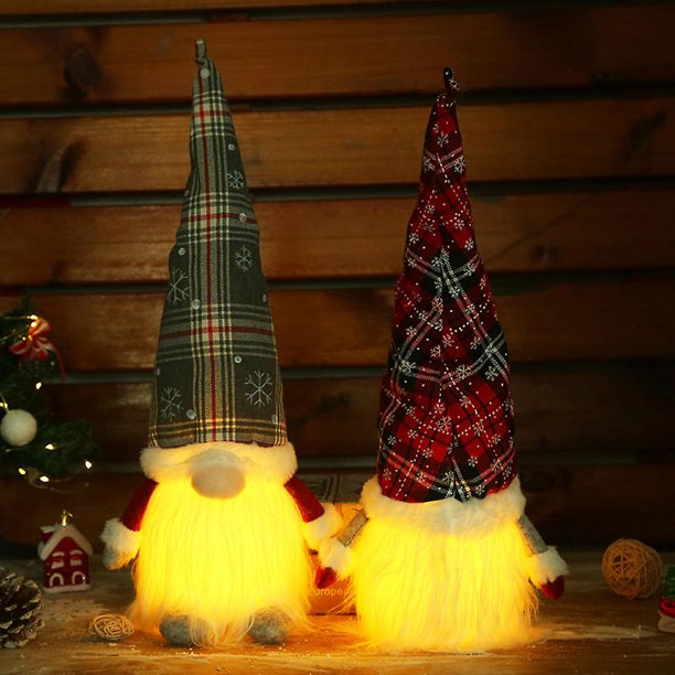 Decoración de Navidad hecha a mano, ángeles de peluche de Navidad, adornos  de ángel de Navidad, decoración del hogar, adornos de Navidad para árbol