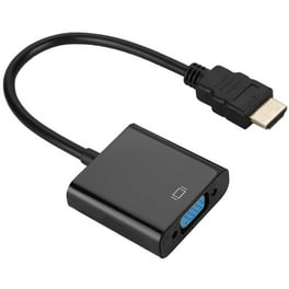  Rankie Adaptador DisplayPort (DP) a HDMI, convertidor listo  para resolución 4K con audio (negro) : Electrónica
