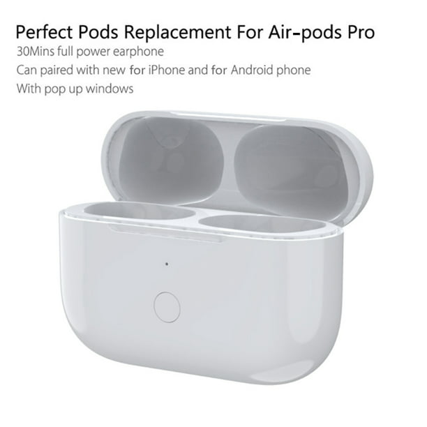 Caja de carga inalámbrica de repuesto para auriculares Airpods Pro  compatibles con Bluetooth Likrtyny Accesorios electrónicos