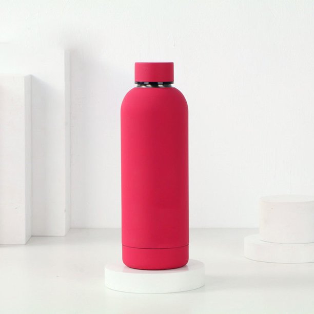  ThermoFlask Botella de agua de acero inoxidable con