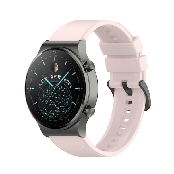 Para Huawei Watch GT3 Pro 46 mm 22 mm Correa de reloj de silicona con cierre