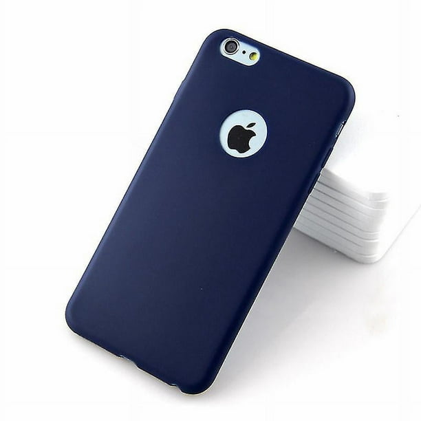 Funda de silicona de lujo iPhone 7/8 (azul claro) 
