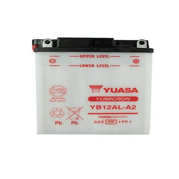 Bateria para moto 12V 12Ah Yuasa YB12AL-A