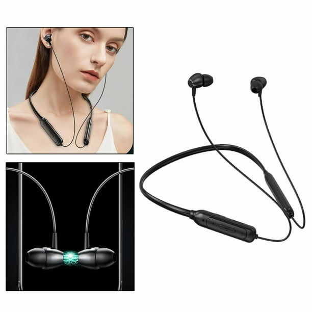 Auriculares Deportivos Inalámbricos Con Micrófono, Bluetooth, Soporte Para  Negro Sunnimix auriculares bluetooth