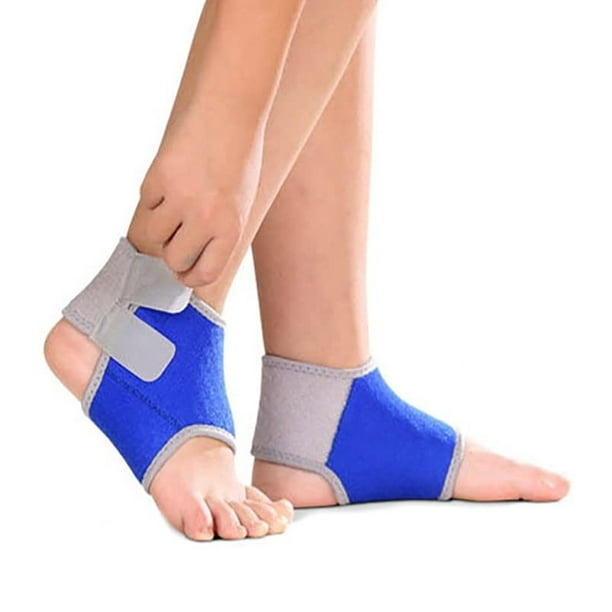 Tobillera deportiva de compresión, ajustable, transpirable, estabilizador,  protector de tensión de esguince de tobillo, para aliviar el dolor de pies