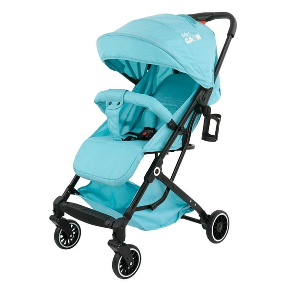carriola de bastón para bebé portátil plegable reclinable azul gaon baby gnbsr02