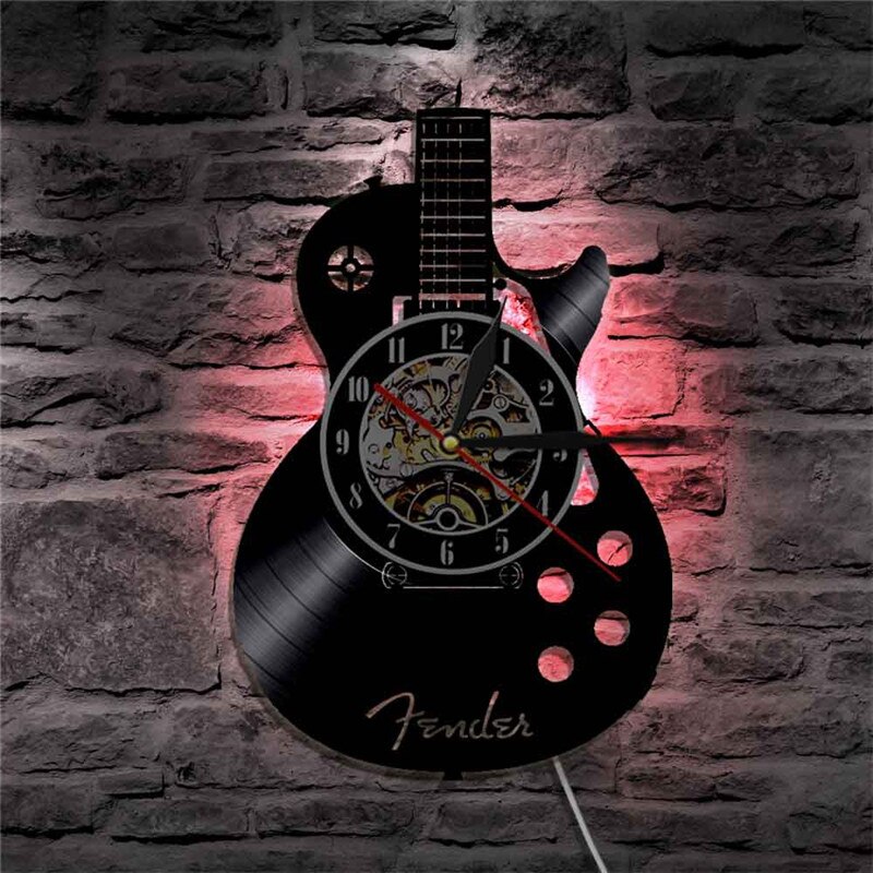 Buy Rock Fire Guitar Watch Leather,men Watch,unisex Watch,gift  Idea,wristwatch,vintage Watch,leather Watch,birthday Gift,gift for Men  Online in India - Etsy