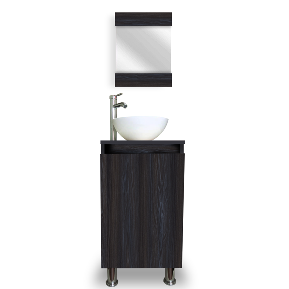 mueble gabinete para lavamanos con ovalin de resina para baño moderno minimalista diseño de piso o f decomobil gabinete para baño utility 4040