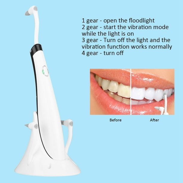 Limpiador Profesional de Dientes, 2 colores, eliminación de placa de  cálculo eléctrico, escalador dental, cuidado de los dientes para el hogar y
