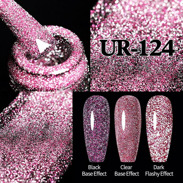 Purpurina de la marca Azucren, en color Rosa, contenido 5gr.