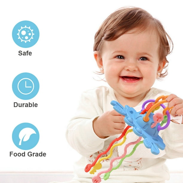 Juguetes Montessori Con Cuerda Para Bebés De 0 A 6 Meses, Juguetes