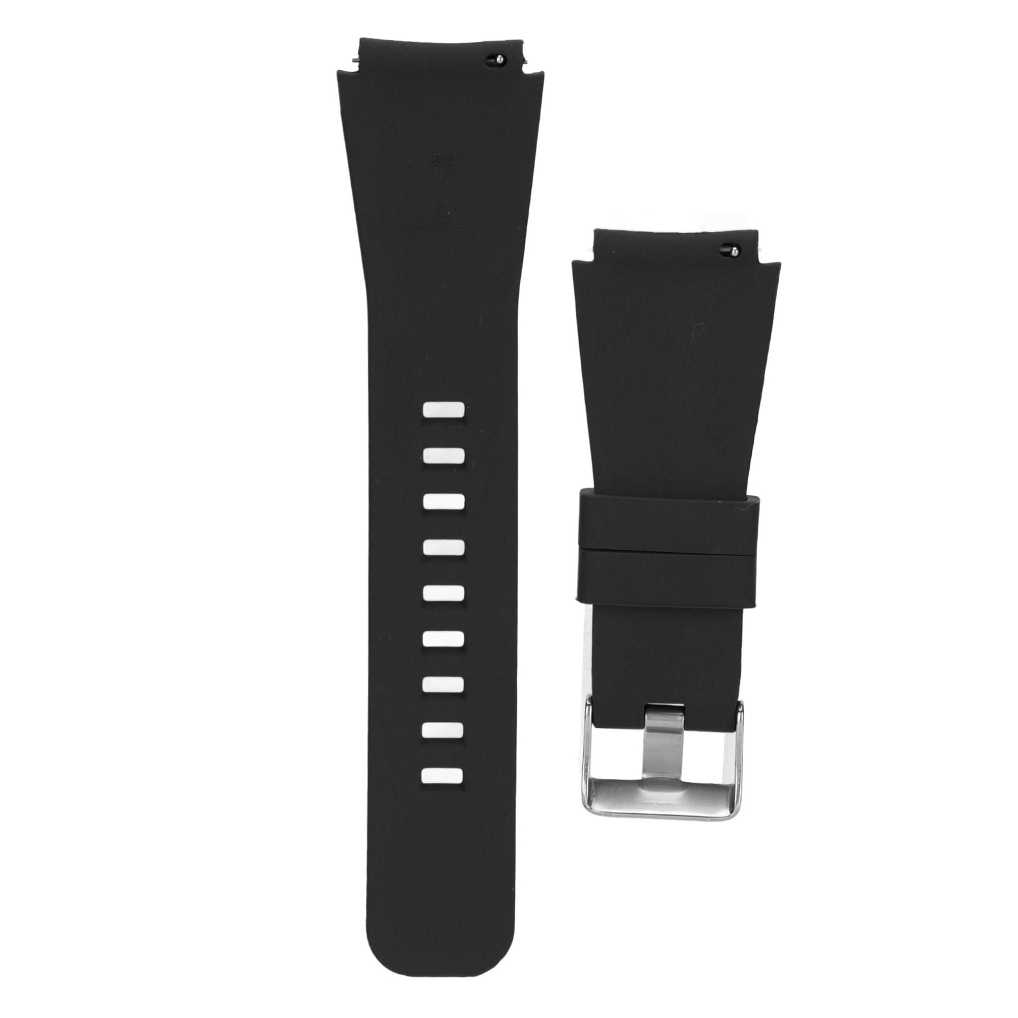 Compatible con correas de reloj Redmi Watch 3, correa de repuesto de  silicona de liberación rápida para reloj inteligente, accesorios (negro)