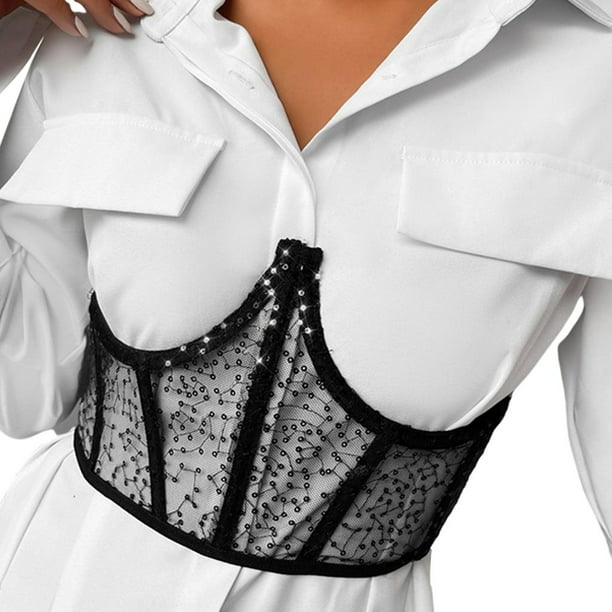 Blusa Con Fajas Para Diseñadoras De Mujer Camisas Con Letras Triangulares  Blusas De Gasa Para Mujer Abrigo Con Riñonera Tops De 38,52 €