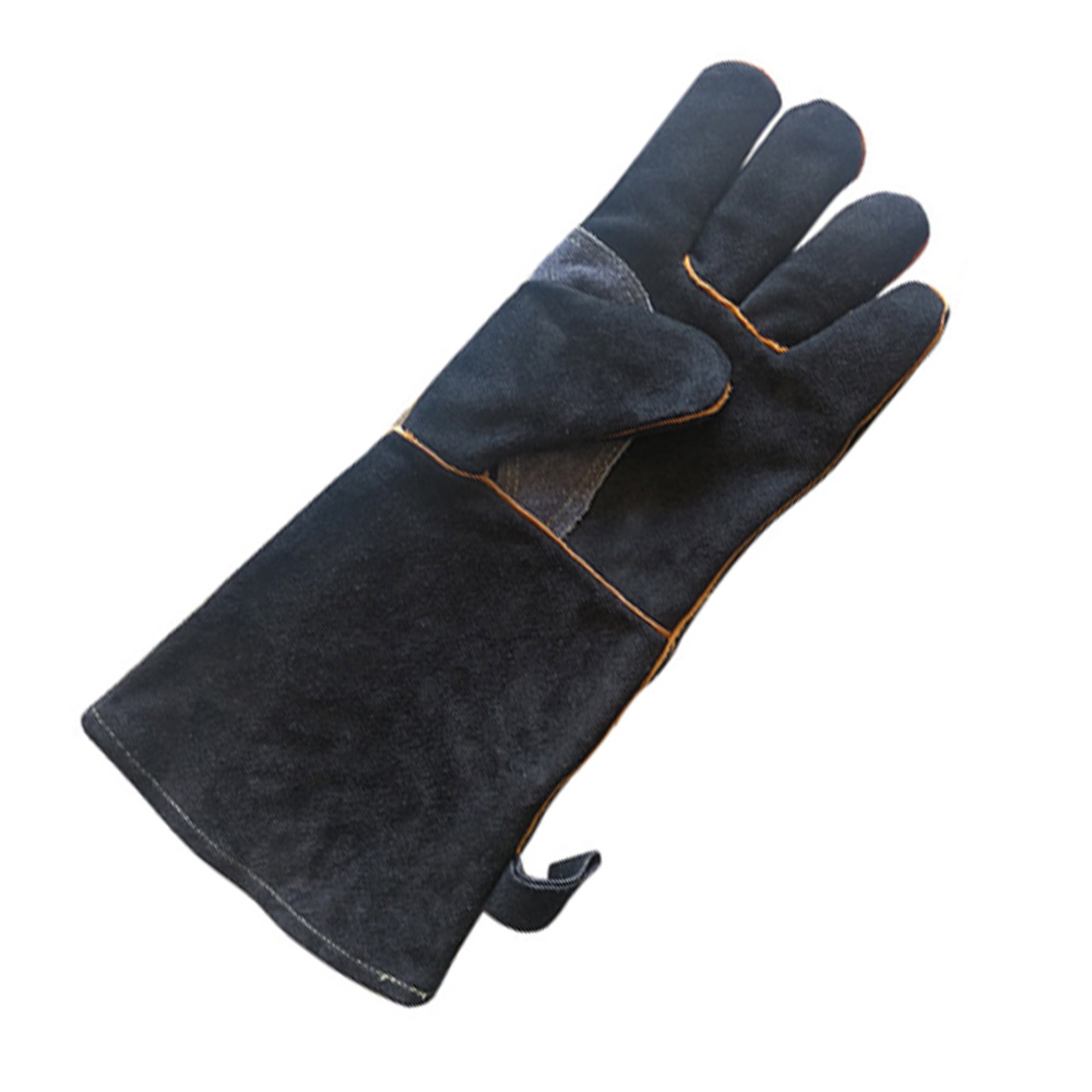 Guantes Piel de vaca resistente a altas temperaturas 500 grados Barbacoa  Guantes ignífugos Hornear Aislamiento térmico Microondas