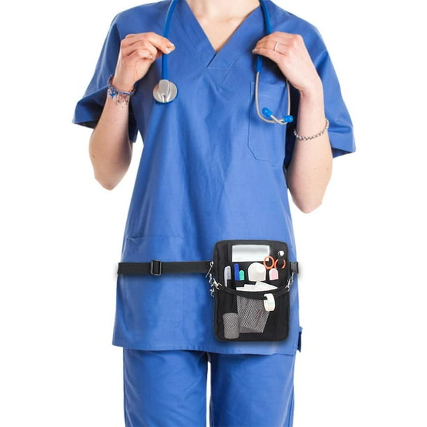 Cinturón Organizador Riñonera de Enfermera,Organizador Auxiliar de  Enfermería, Salvabolsillos Enfermera,Cinturón de Enfermera de Utilidad  Premium Baoblaze cinturón organizador de enfermeras