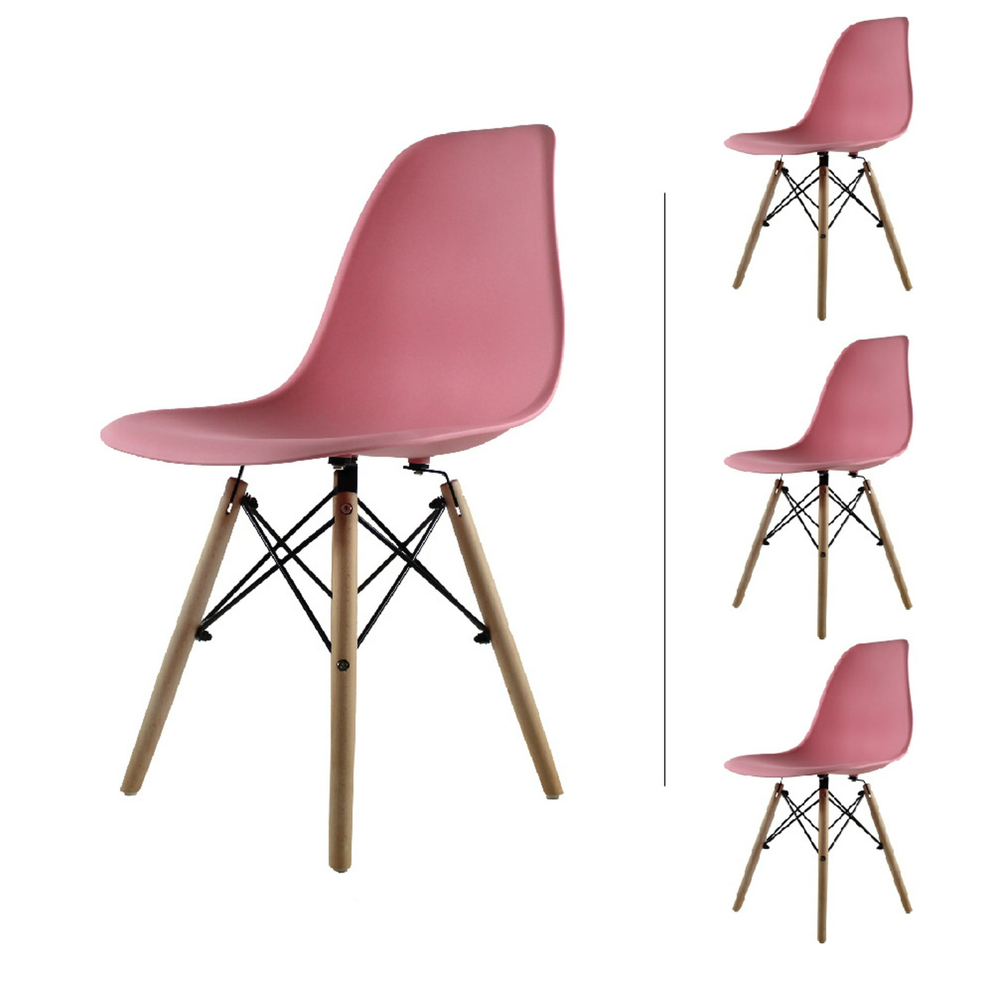 GENERICO Silla de escritorio Tulip Eames rosado HOME PLANET