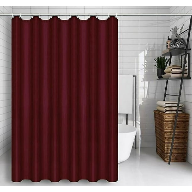 red Revestimiento de cortina para cabina de ducha pequeña para baño, tamaño  estrecho de 31 W X 71 H, revestimiento de cortina para cabina de ducha  transparente resistente al agua YONGSHENG 1327533627689