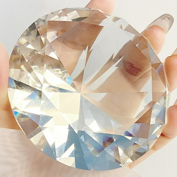 Decoraciones de joyas de diamantes de cristal de cristal, adorno