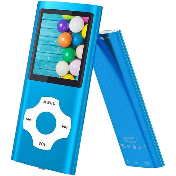 Reproductor de MP3 portátil Mini USB Pantalla LCD MP3 Reproductor de música  MP3/FM Reproductor de radio digital portátil Reproductor de medios de