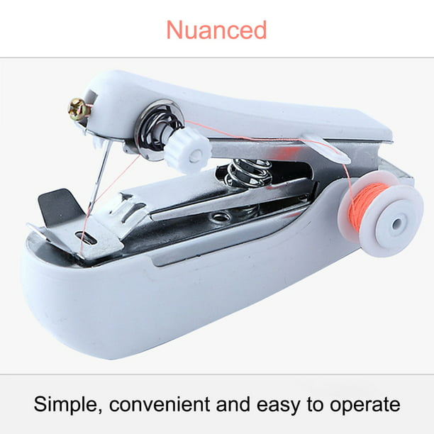 Mini máquina de coser manual de mano multifuncional portátil