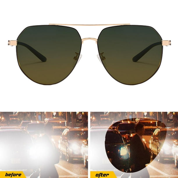Gafas de sol de aviador polarizadas para hombre, gafas deportivas de  conducción