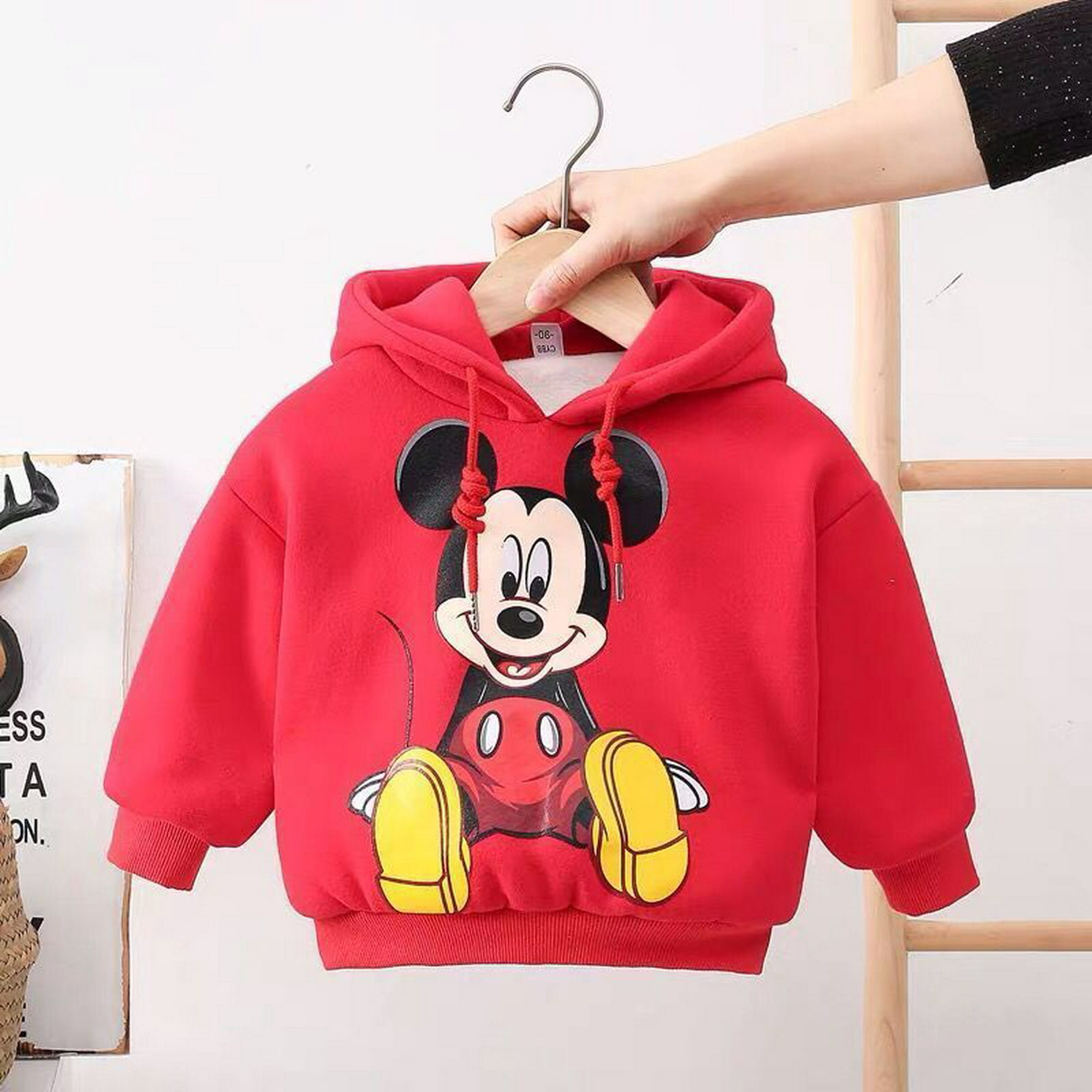 Suéter de Disney para niños primavera y otoño 2022 nuevo niño de 3 años de  edad, ropa para niños, chaqueta, ropa de bebé, sudaderas con capucha para  niños de 90cm Gao Jinjia