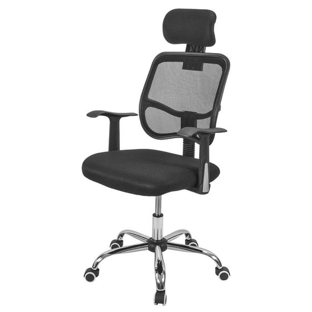 Silla de Oficina Con Respaldo Inclinable Soportes Base Metalica TOPLIVING  MULTIFUNCIONAL Ideal para hacer home office, estudiar, escribir, diseñar