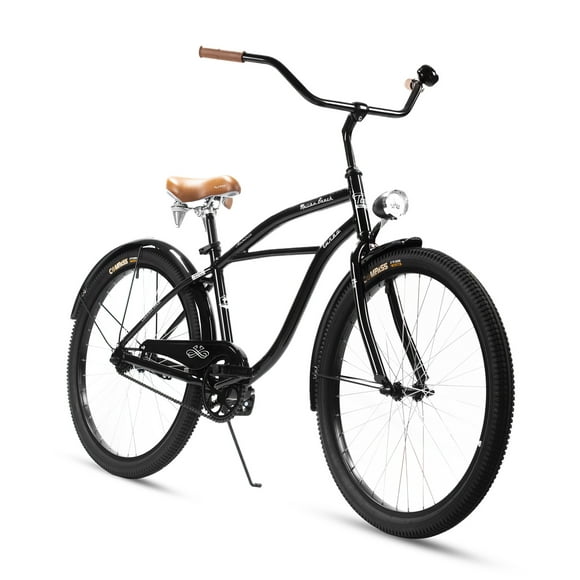 bicicleta urbana retro r26 de aluminio malibu negro turbo 193178