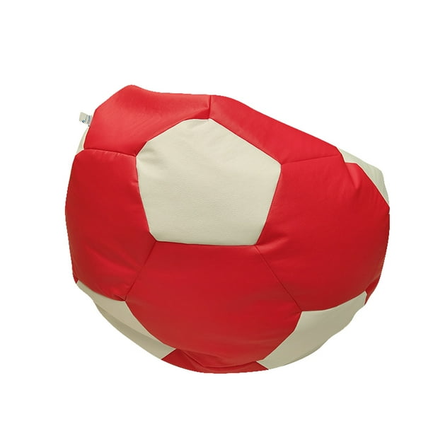 Puff Balón De Soccer Kid'S Confortable Lunics Blanco-Rosa Coral Chico