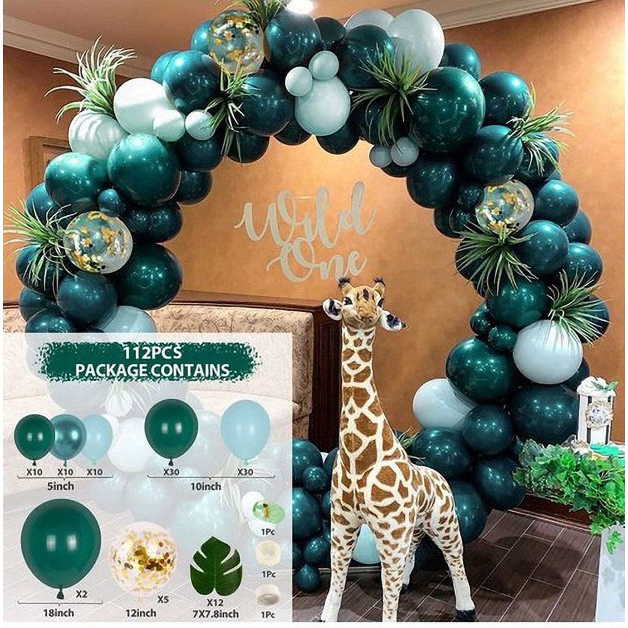 Kit De Arco De Guirnalda De Globos Verdes De Aguacate Globo De Boda El Mercado De Encantos