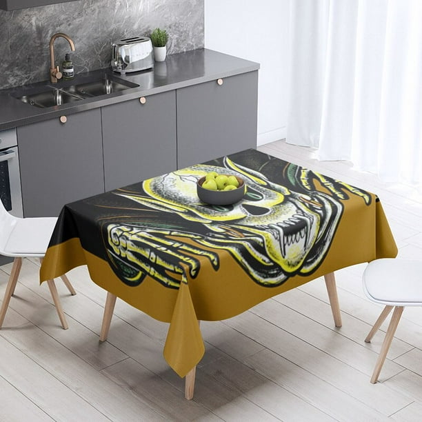  Mantel impermeable rectangular para mesa de comedor