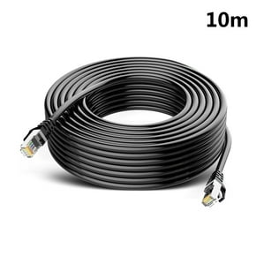 CAT6 2m/5m/10m Cable Ethernet Gigabit Network Patch Cord Gold Plated RJ45 Eccomum Cable de ethernet