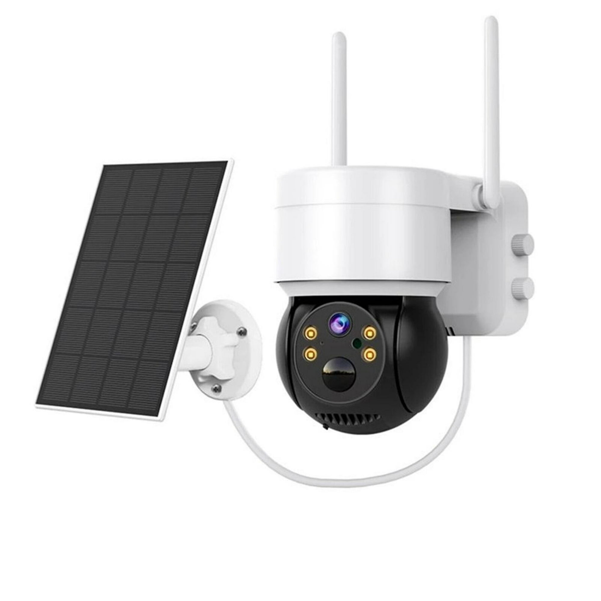 Cámara De Videovigilancia Inalámbrica Para Exteriores Hd 2mp Con Panel Solar Para Seguridad En 1431