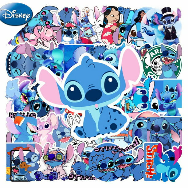 Álbum y pegatinas Disney- Pegatinas de Pared Gigantes Disney Stitch Surf's  U
