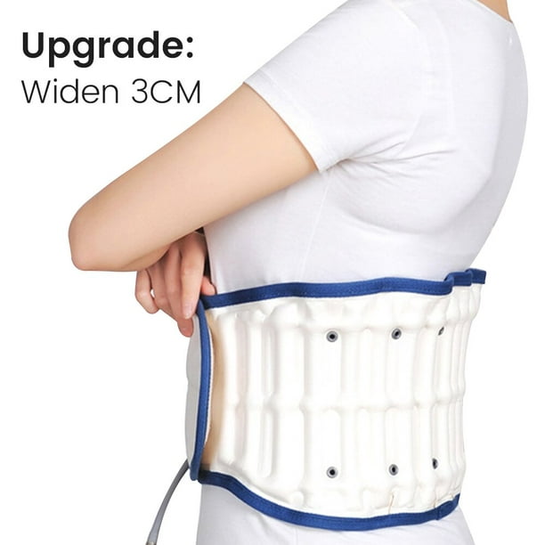 FixtureDisplays® Cinturón de trabajo para espalda Soporte lumbar  antideslizante 42-48 Cinturón de alivio del dolor de espalda baja de  hernia de