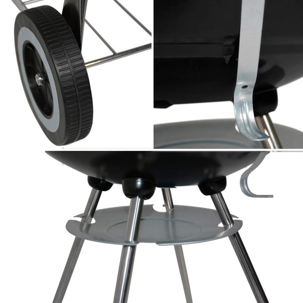 Jardimex Asador de carbon Portatil Asador de Carne Ahumador con Parrillas  Incluidas Asadores de Carbon Asador Carbon Acero Inoxidable Asadores de  Carbon Grande Color Negro Camping : : Hogar y Cocina