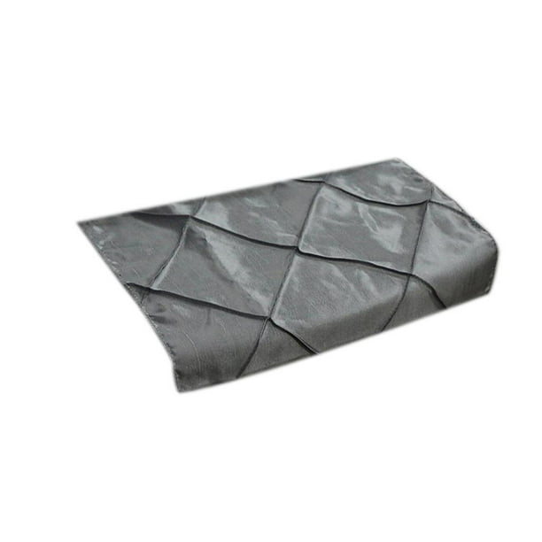 Mantel de mesa rectangular en 18 colores, fácil de limpiar - gris