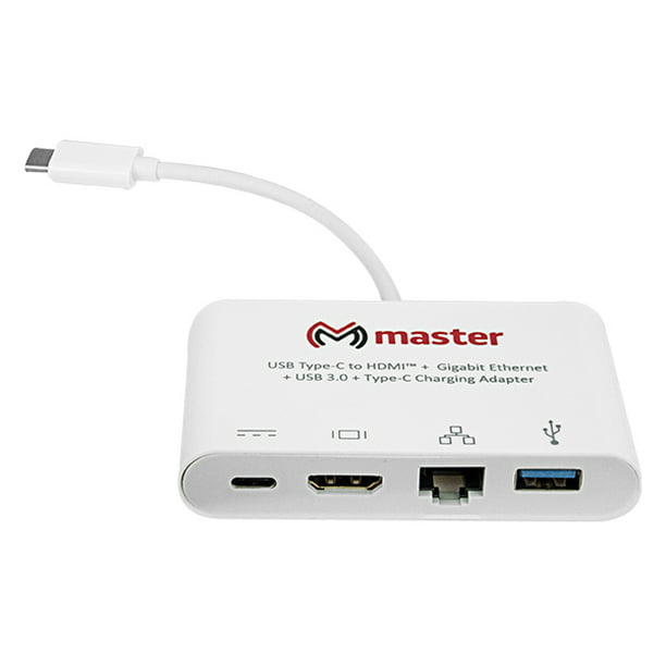 Steren Adaptador USB C a HDMI/VGA/USB 3.0/ USB C USB-5265 Steren USB-5265