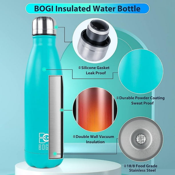  Botella de agua de vidrio reutilizable – Botella de agua  Christian para mujeres y hombres, inspiradora botella de agua para uso  diario (botella de agua de boquilla ancha, 591.5 ml, sin