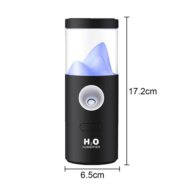 Humidificador de aceite esencial, mini humidificador USB, humidificador  pequeño portátil, humidificador ultrasónico de vapor frío JAMW Sencillez