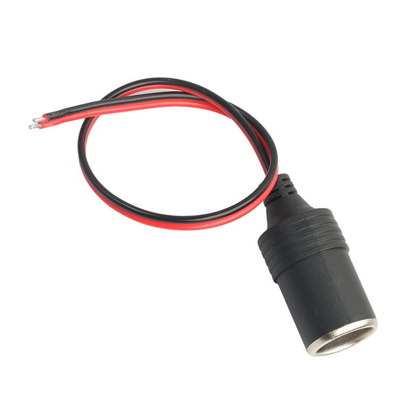 Conector Plug Macho Encendedor Auto 12v Con Portafuse X 10 U