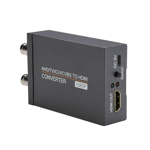 SCART To HDMI-compatible Converter Con Cables Salida HD 720P / 1080P  Interruptor Adaptador Convertidor DE Audio Vídeo Para HDTV