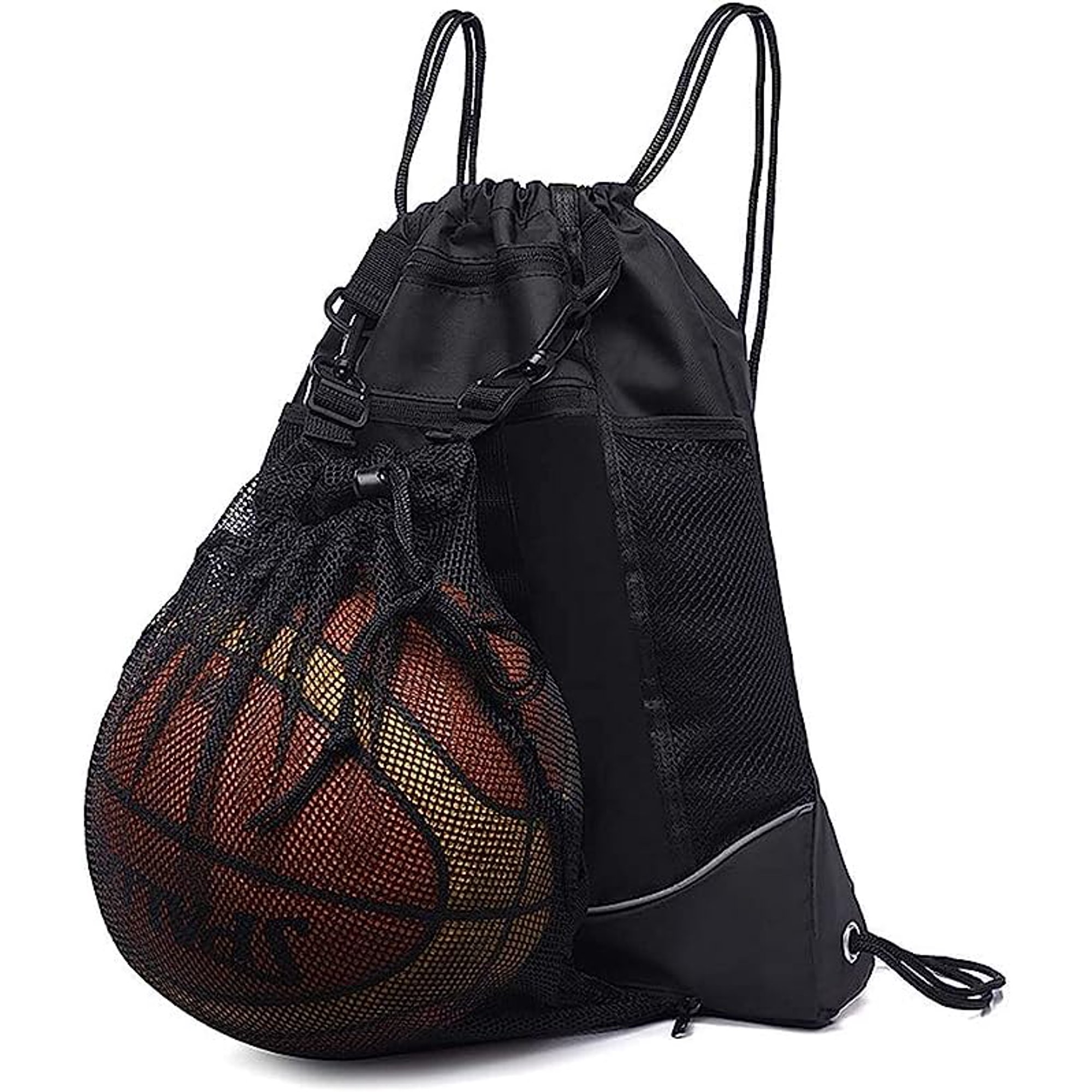 Athletico Bolsa de fútbol con cordón: mochila de fútbol para niños o niñas  también puede llevar baloncesto o voleibol