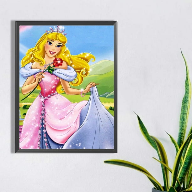 Juego de Pintura de Diamantes 5D DIY - Princesa Aurora de Di